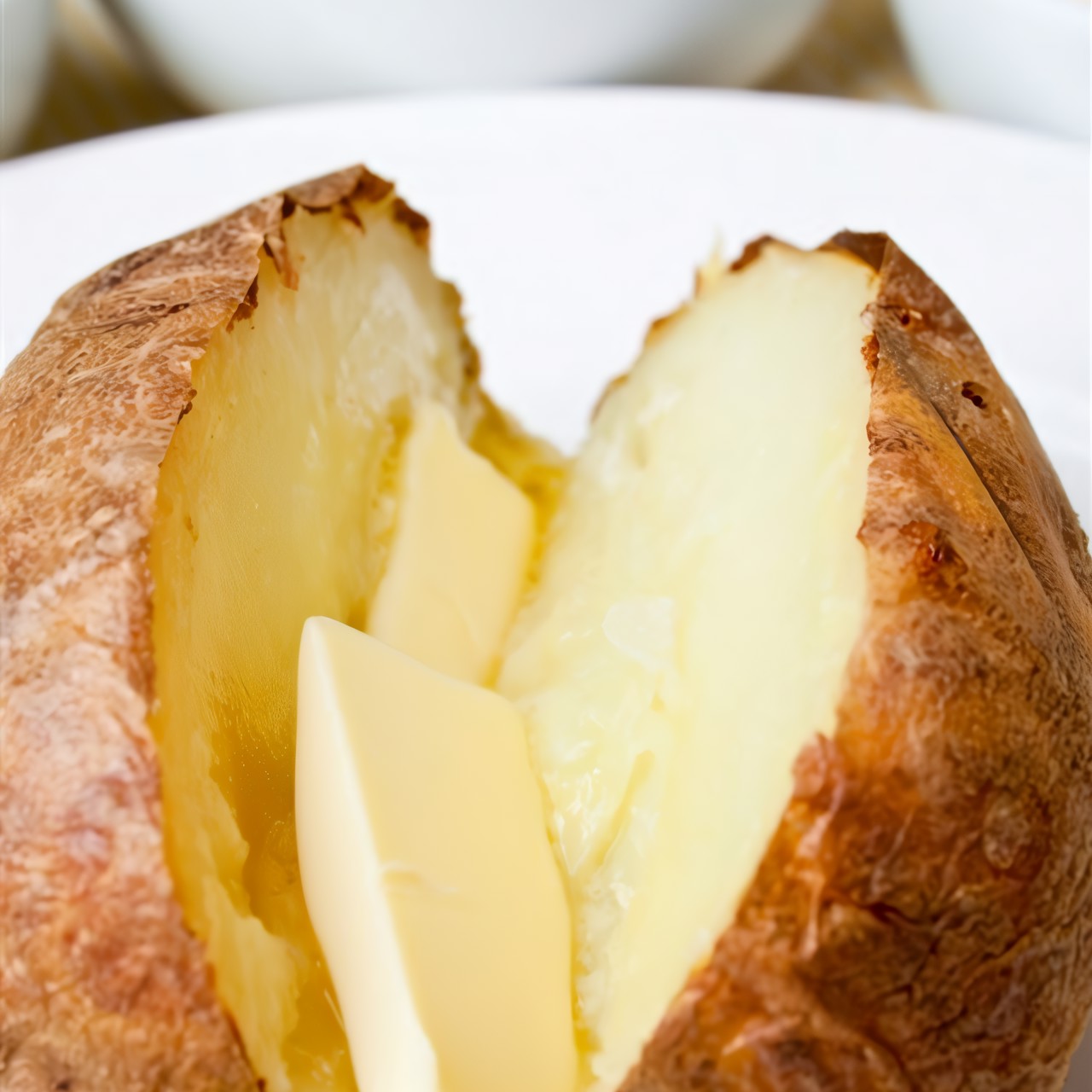 Запеченный картофель с морской солью