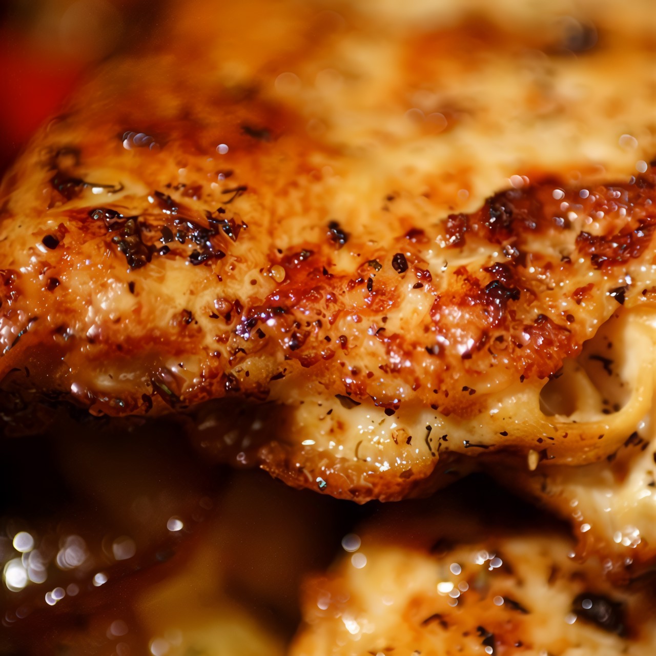 Запеченное куриное филе с овощами