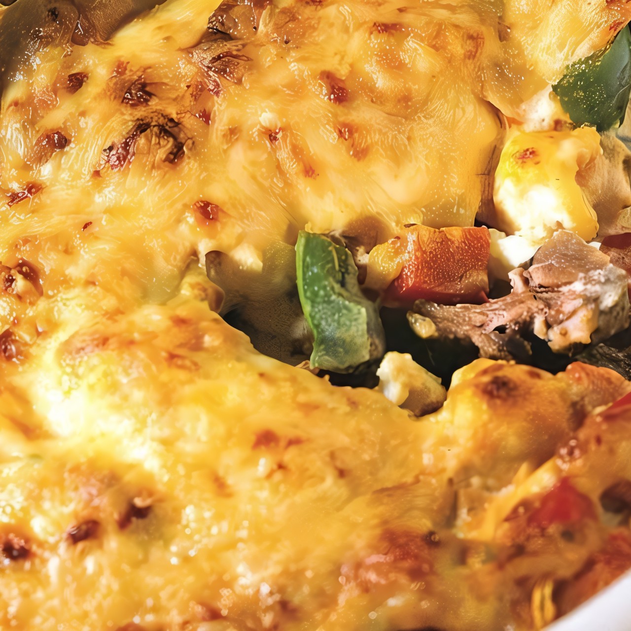 Запеченный язык с цветной капустой и томатным соусом