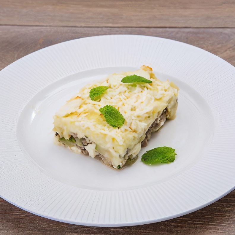 Запеканка аши по-гречески