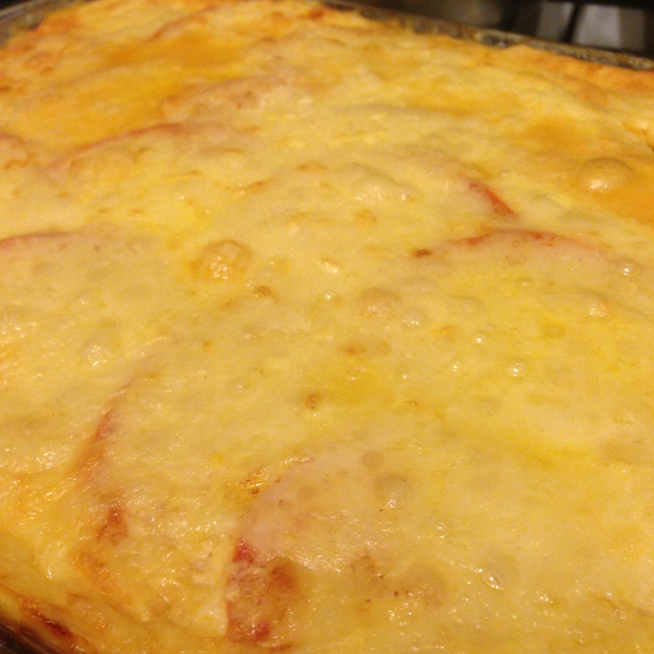 Запеканка из кабачков с фаршем