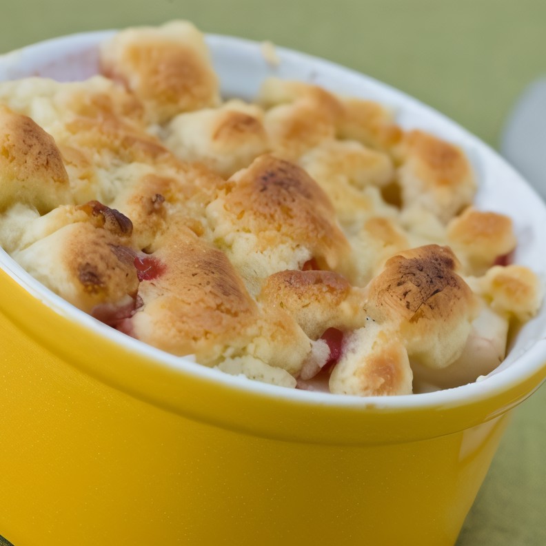 Запеканка из клубники