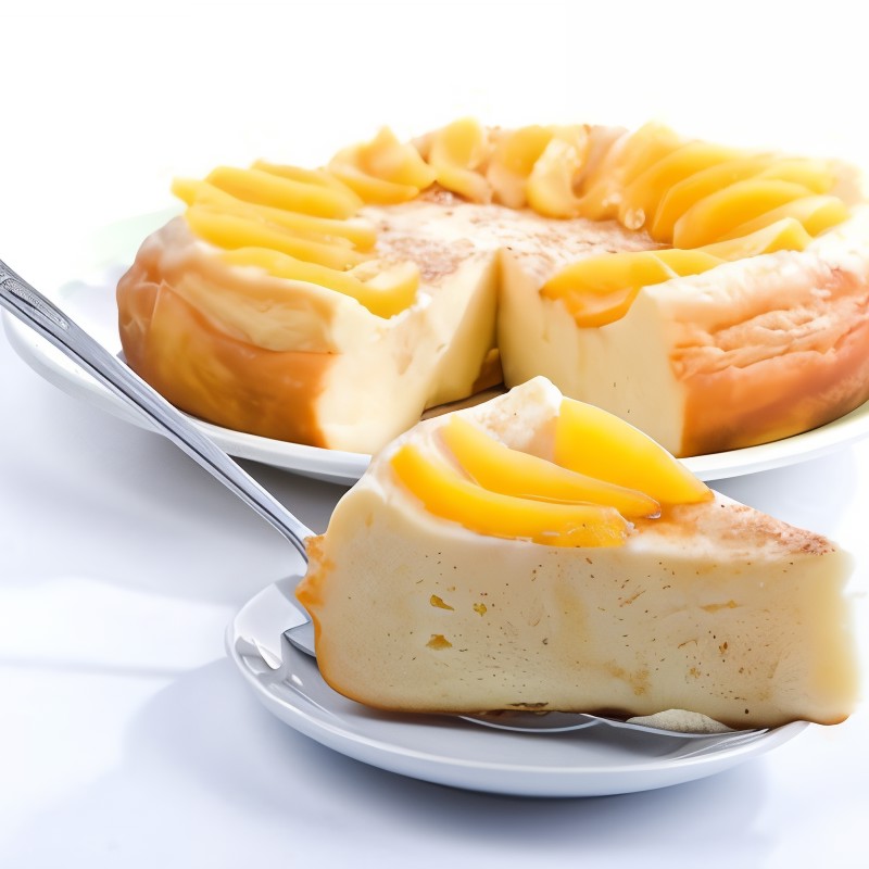 Запеканка манная с фруктами