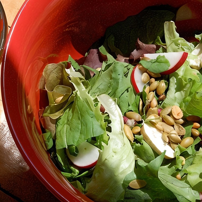 Заправка для салата с луком-шалотом и грейпфрутом