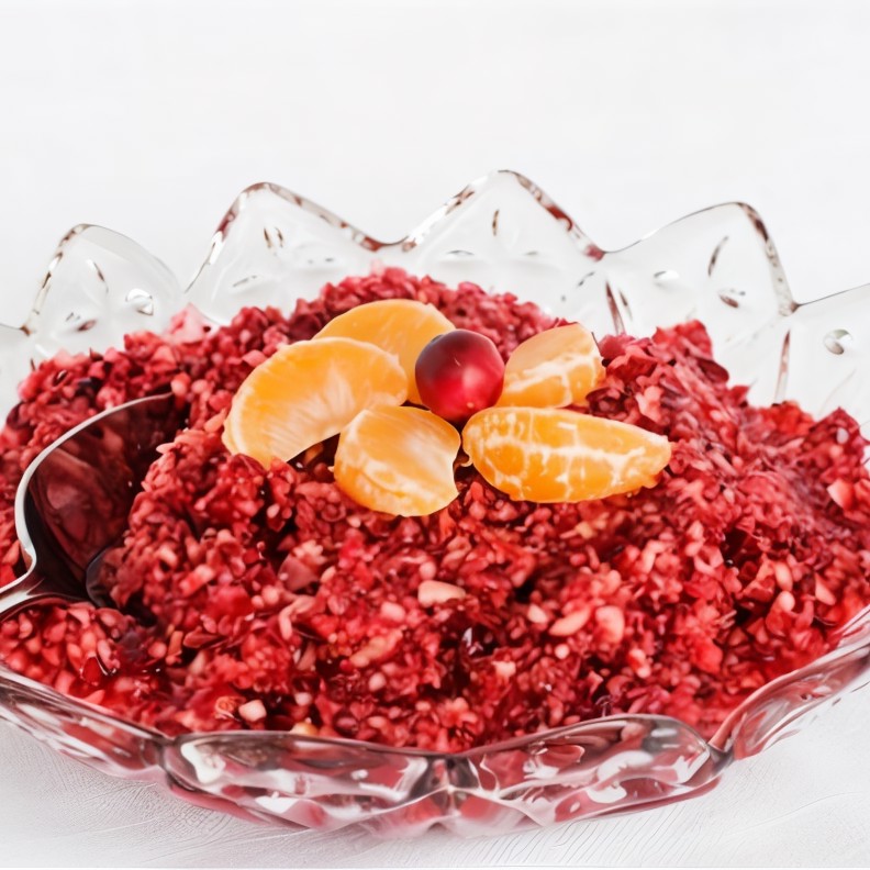 Заправка из бразильских орехов и клюквы