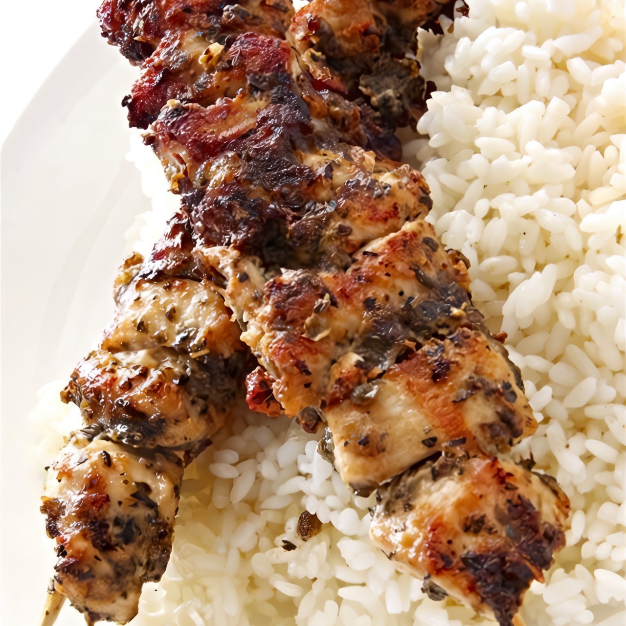 Зате — мясо, жаренное на вертеле