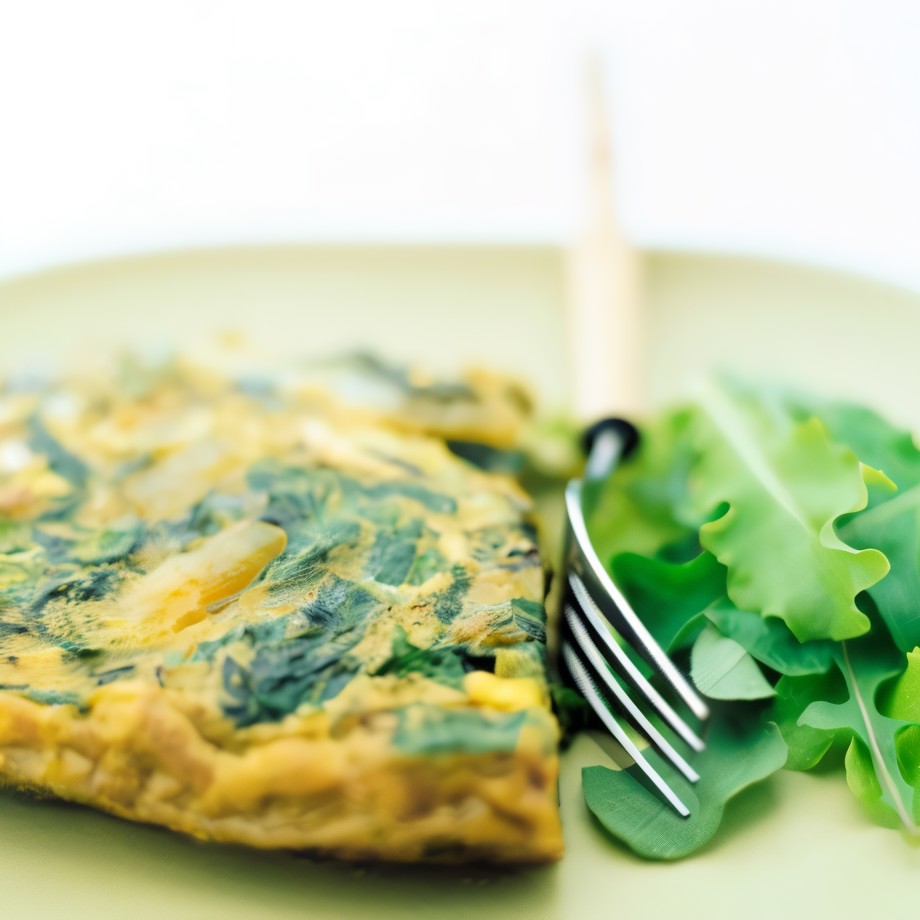 Зеленая фриттата