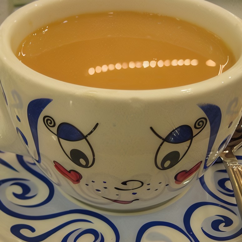 Зеленый чай на молоке