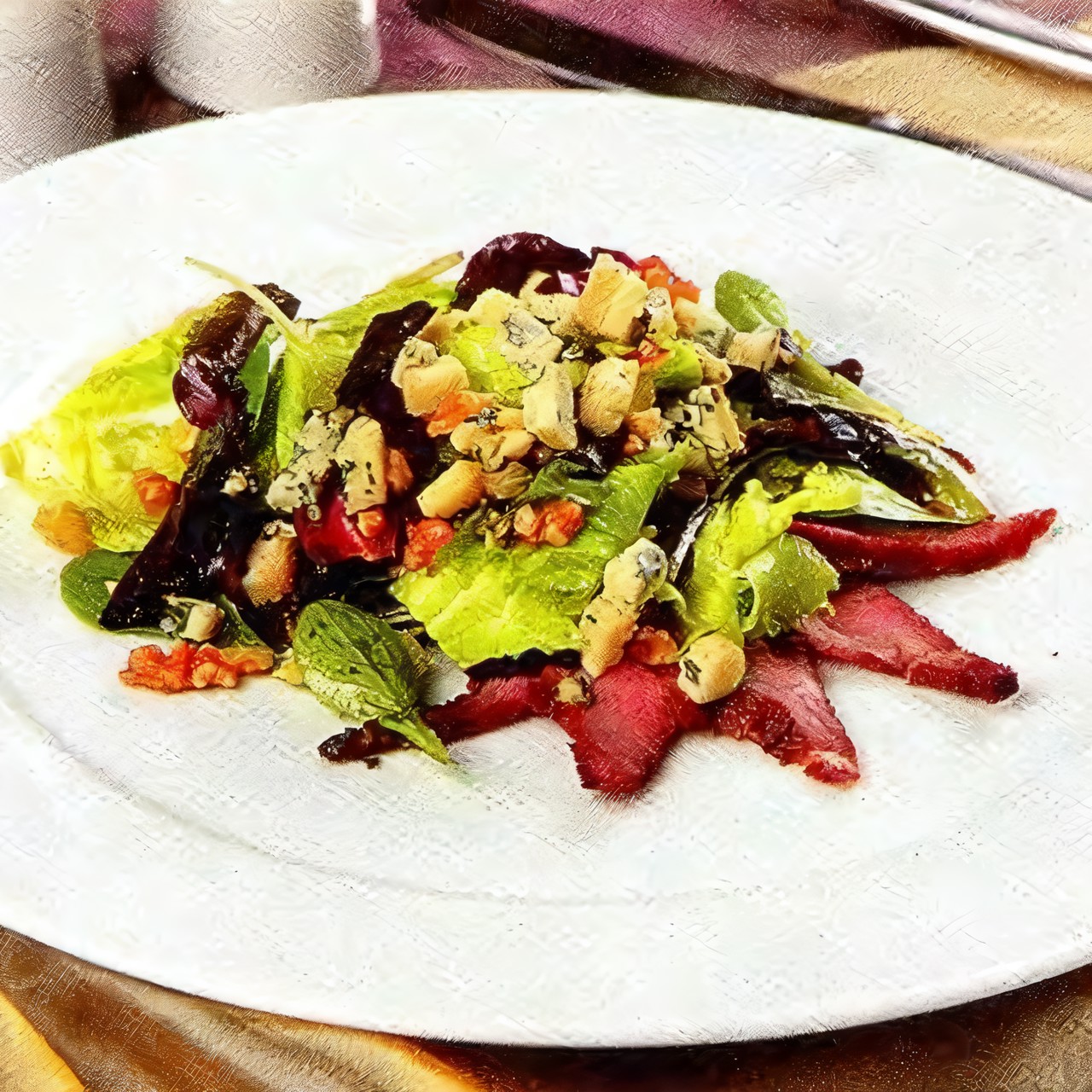 Зеленый салат «Стилтон»