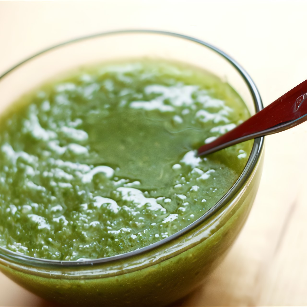 Зеленый сельдерейный суп-пюре