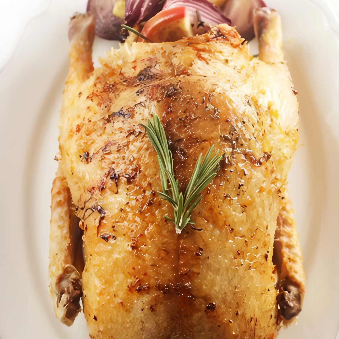 Жареная утка в сухом хересе