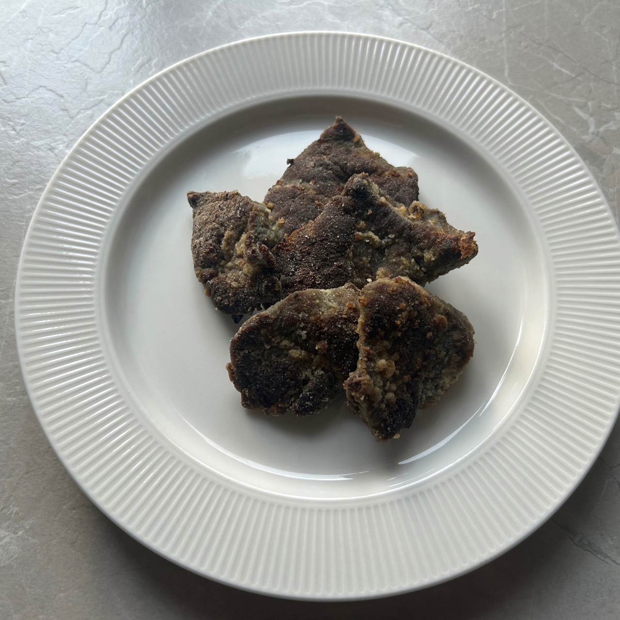 Жареная говяжья печень