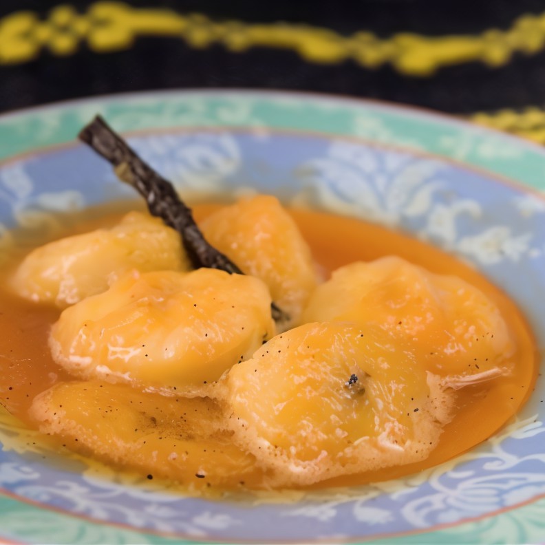 Жареные бананы в карамели