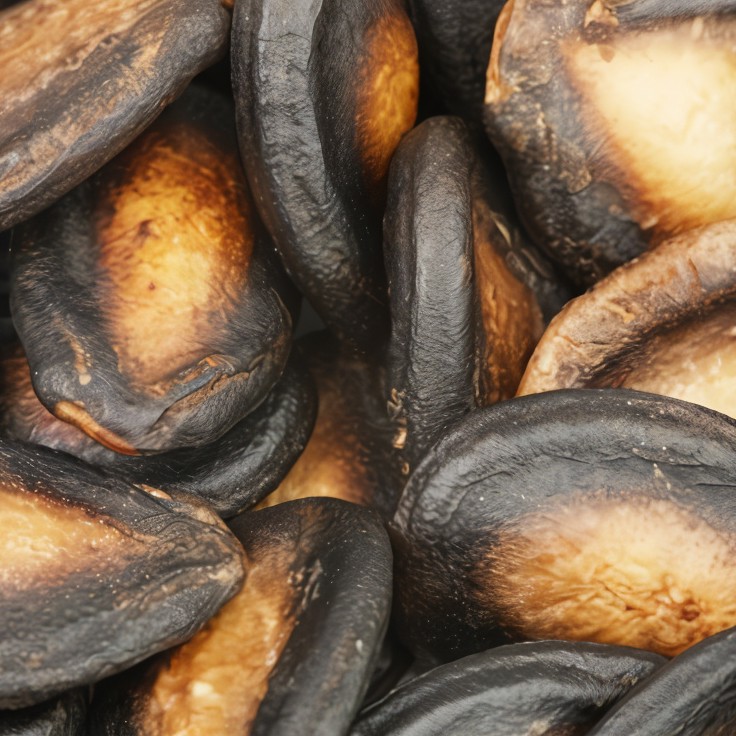 Жареные острые тыквенные семечки с солью и чесноком