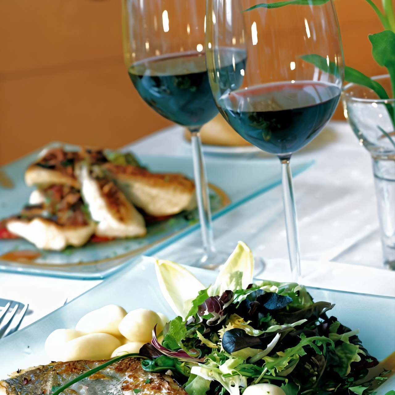 Жареный хек