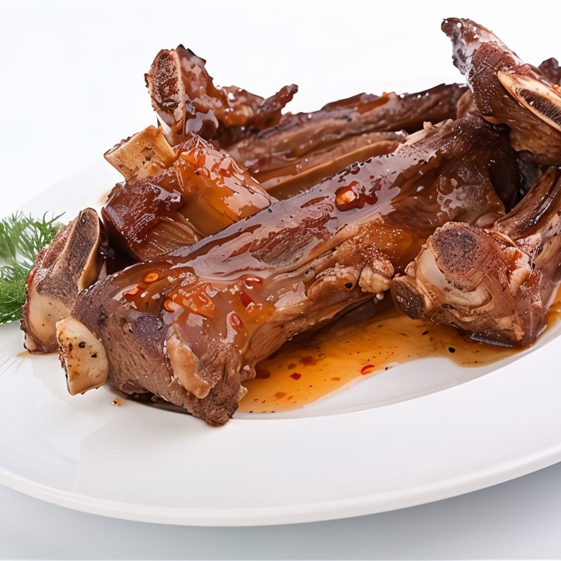 Жареное баранье ребро