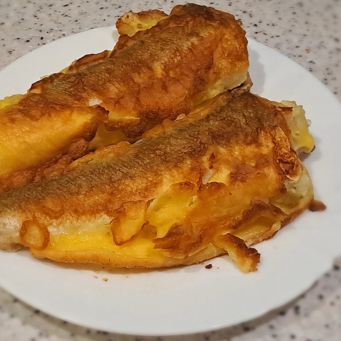 Жареный хек в кляре