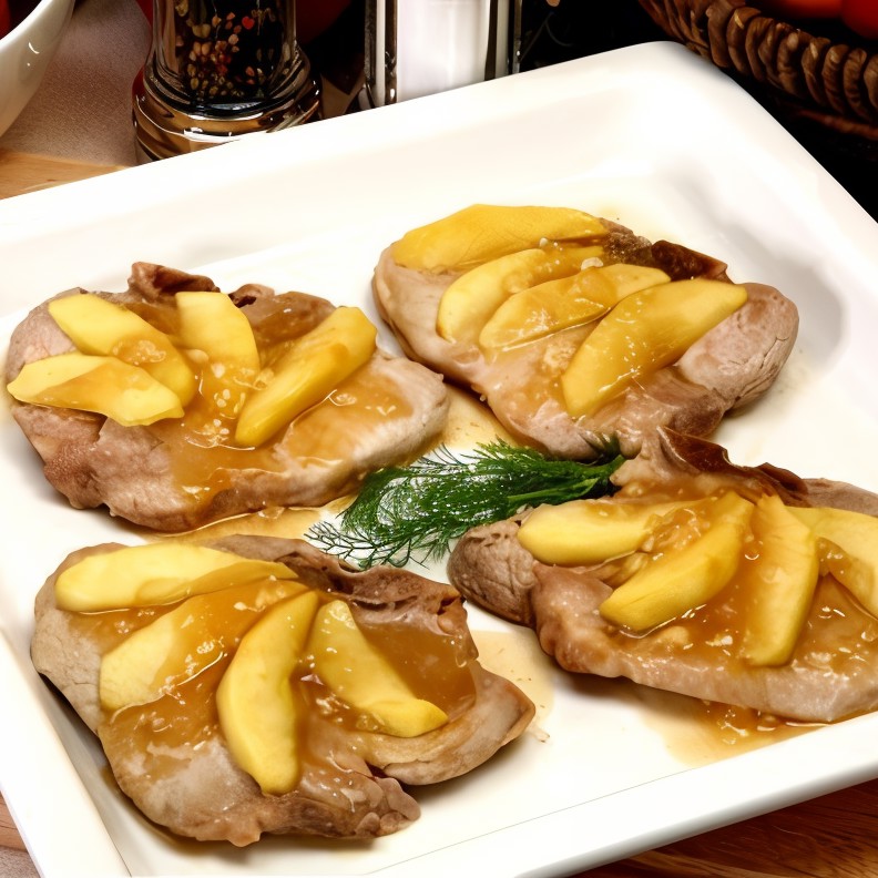 Жаркое ассорти с яблоками