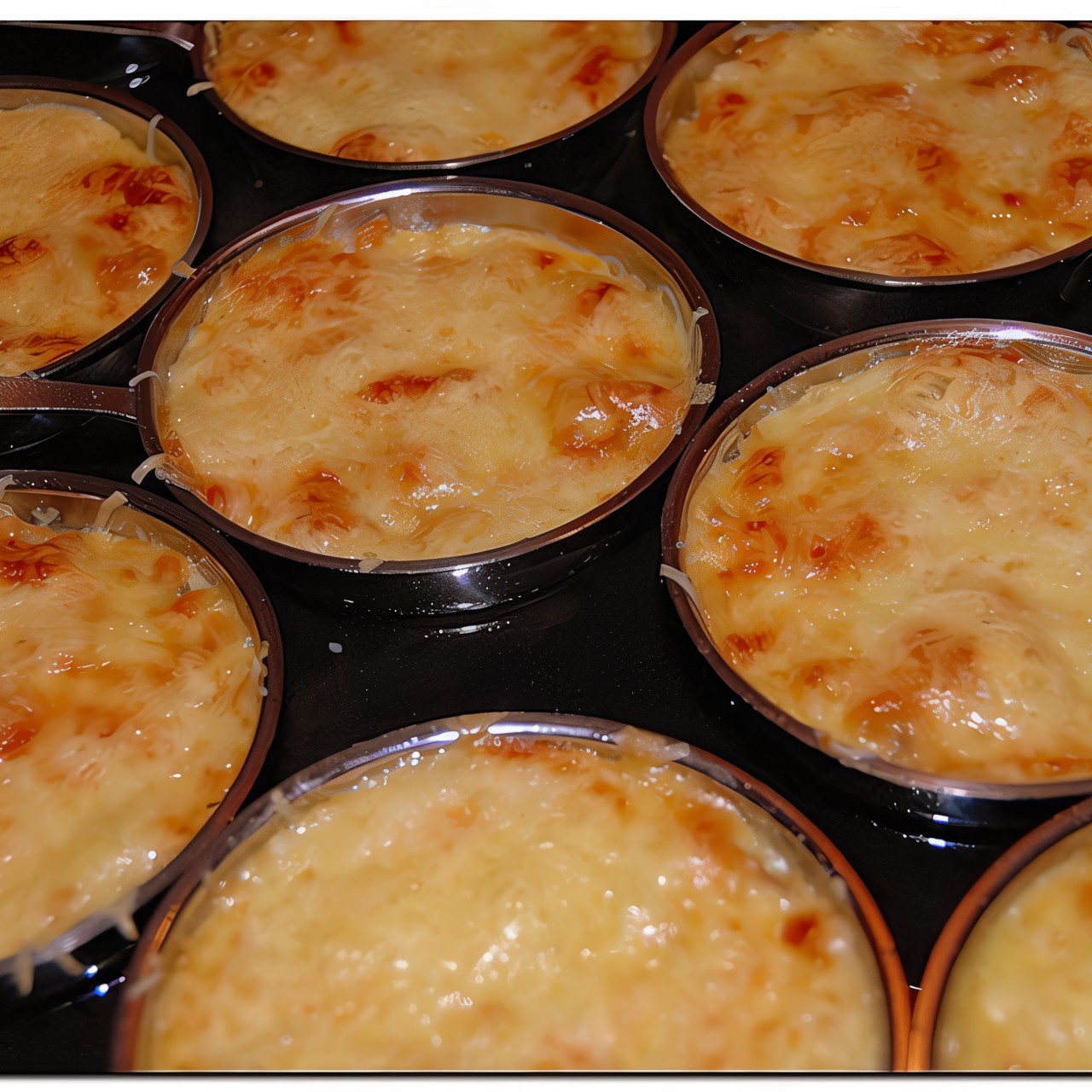 Жюльен с курицей и грибами из простых продуктов