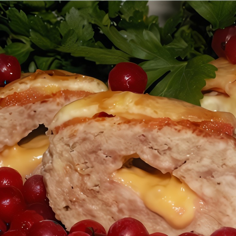 Зразы из индейки с начинкой