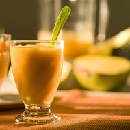 Абрикосовый фраппе с мороженым