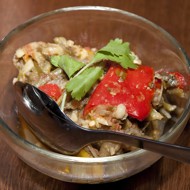 Аджапсандали с зеленой фасолью