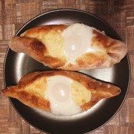 Аджарское хачапури с сулугуни