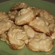 Апельсиновые меренги с ванилью