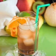 Апельсиновый холодный чай