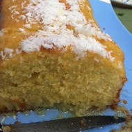 Апельсиновый кекс из манки