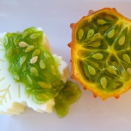 Апельсиновый шербет с кивано