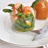 Апельсиновый винегрет с маслом грецкого ореха