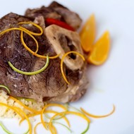 Апельсиновый оссобуко из говяжьей голяшки