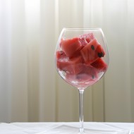 Арбузные кубики в Кампари