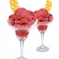 Арбузный шербет с соком лайма