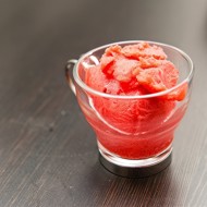 Арбузное йогуртовое мороженое