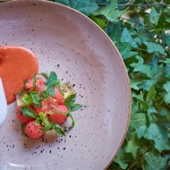 Арбузный гаспачо от ресторана Тарантино