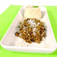 Ароматная чечевица со специями и апельсиновым соком