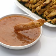 Ароматный арахисовый соус для мяса на гриле