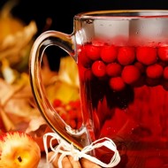 Ароматный клюквенный глинтвейн с кумкватом