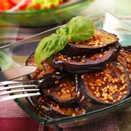 Баклажаны в кунжуте