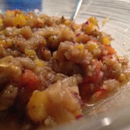 Баклажанная икра с базиликом