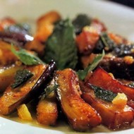 Баклажаны, маринованные с мятой