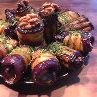 Баклажаны с орехами
