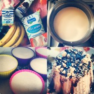 Банановая панна-котта