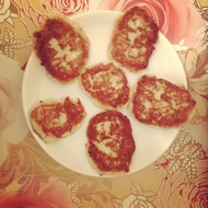 Банановые сырники с начинкой из вареной сгущенки