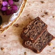 Банановый хлеб с грецким орехом