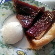 Банановый слоеный пирог