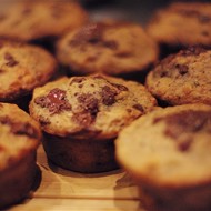 Бананово-ореховые маффины