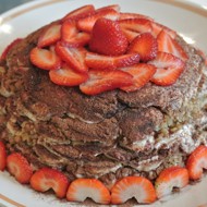 Бананово-пряничный пирог без выпечки